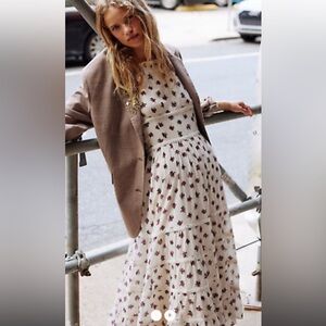 black and white polka dot dress midi Black Polka Dot Halter Maxi Dress